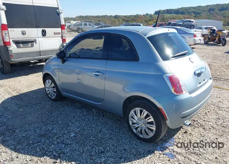 2013 Fiat 500 Pop from USA, damaged, VIN 3C3CFFAR4DT742832
